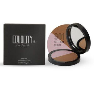 Brown Bronzer and Contour Compact with Matte Finish